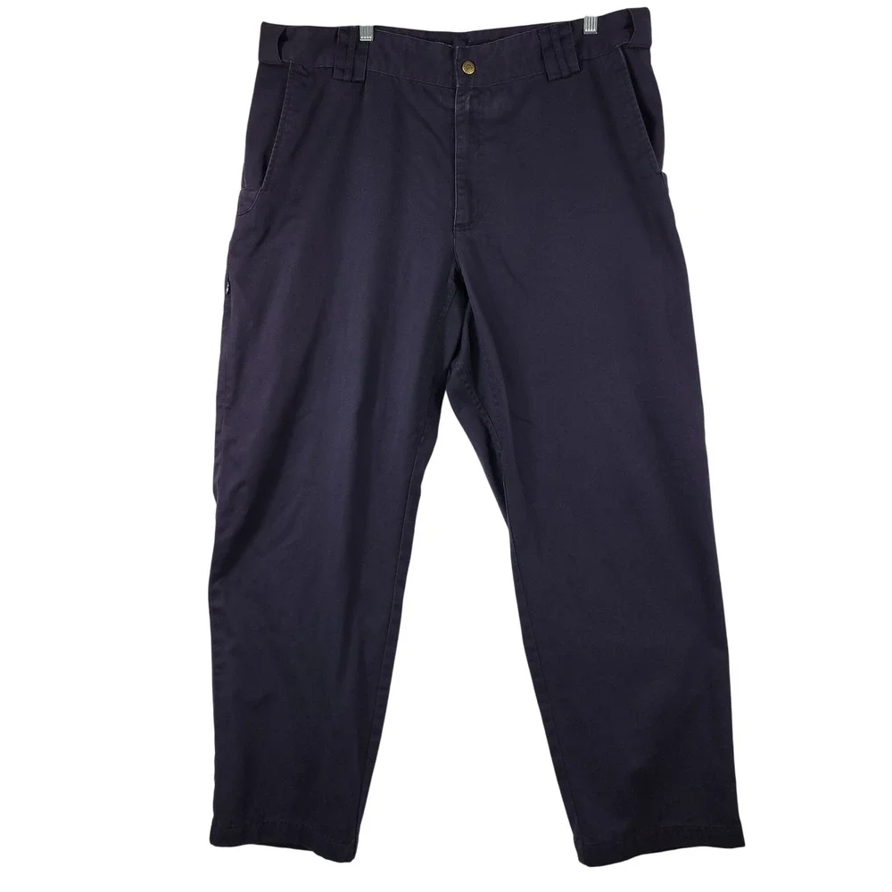 5.11 Tactical Series Pants Mens 40/32 Blue Cotton Cargo Utility Workwear